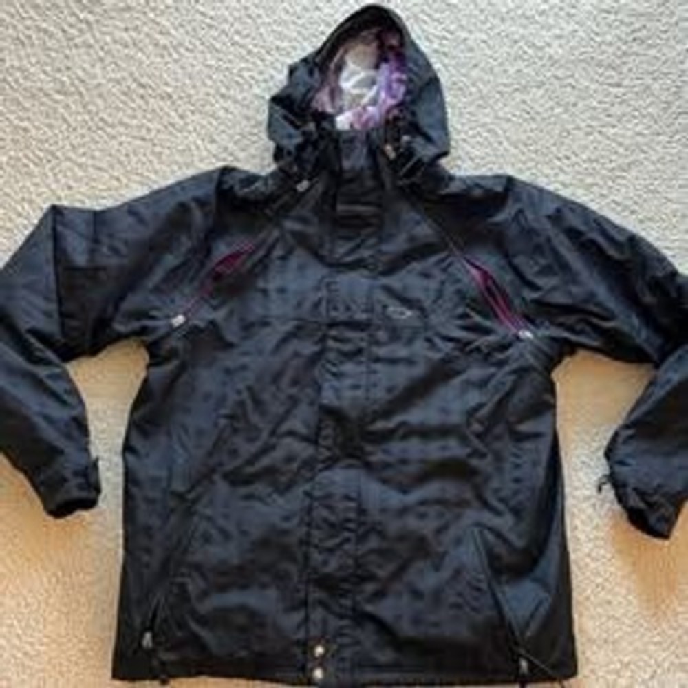 Oakley Loose Fit Black Winter Ski Snow Board Jacket Men M